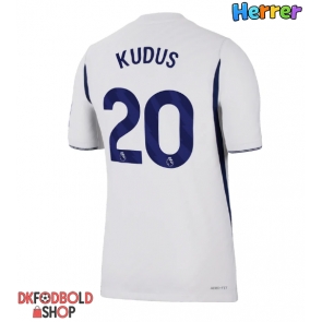 Tottenham Hotspur Mohammed Kudus #20 Hjemmebanetrøje 2026-27 Kort ærmer